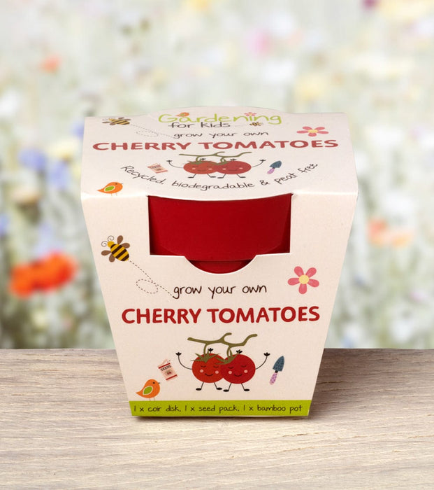 Cherry Tomato Growing Kit with Pot
