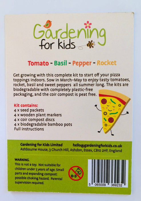 Pizza Toppings Growing Kit