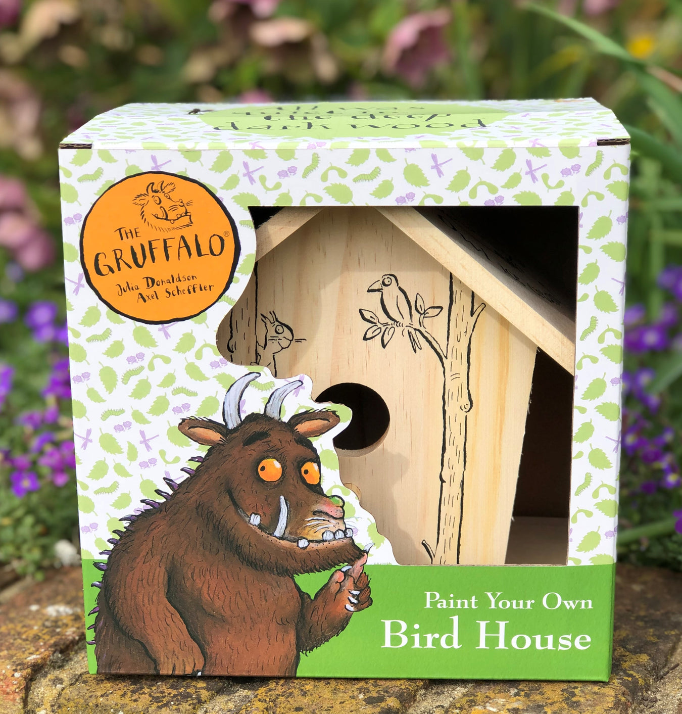 Gruffalo Paint Your Own Bird Box