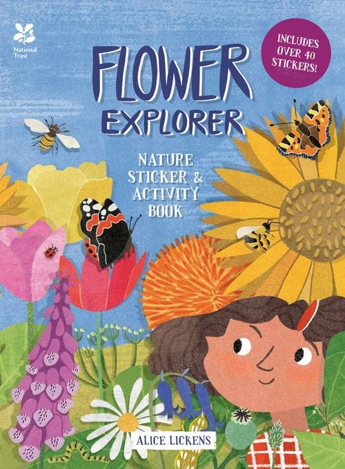 Flower Explorer Sticker Book