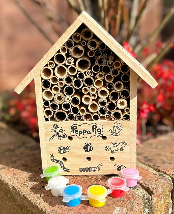 Peppa Pig Paint Your Own Wooden Bug Hotel