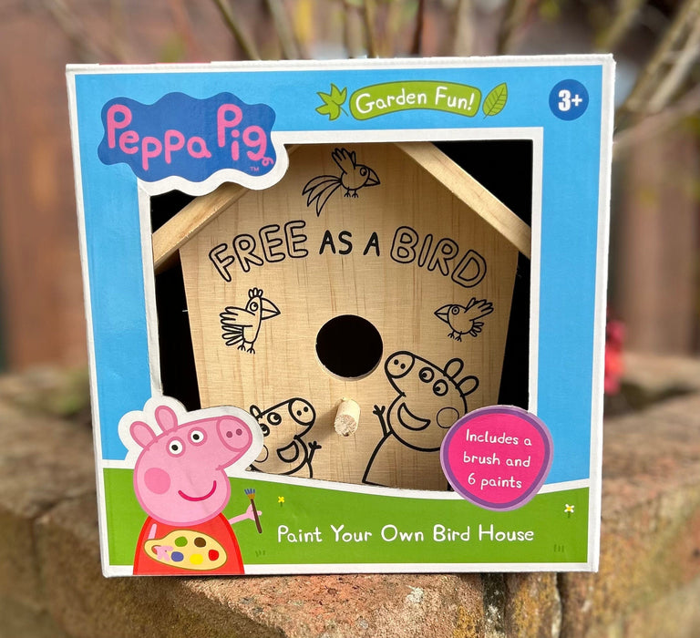 Peppa Pig Paint Your Own Bird House