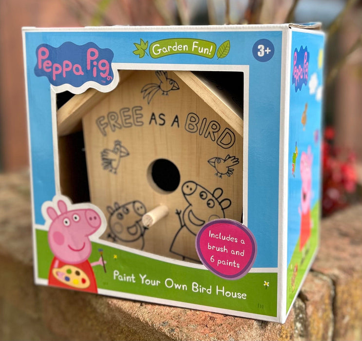 Peppa Pig Paint Your Own Bird House