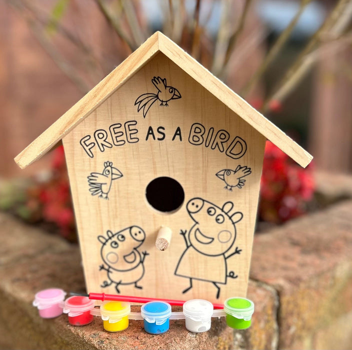 Peppa Pig Paint Your Own Bird House