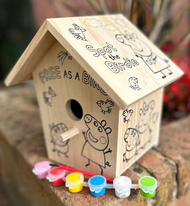 Peppa Pig Paint Your Own Bird House