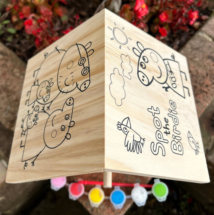 Peppa Pig Paint Your Own Bird House