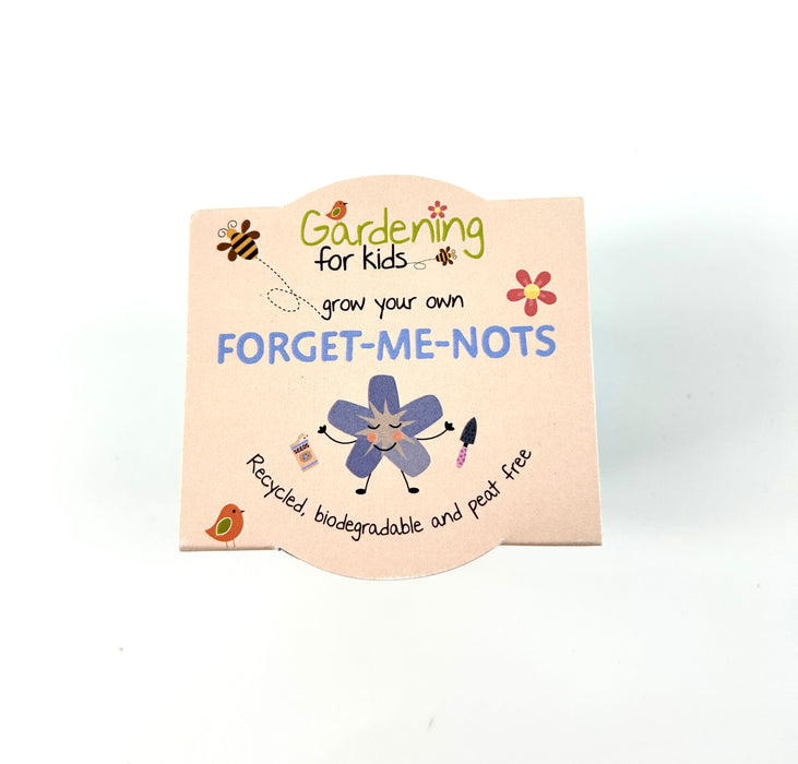 Children's Forget-me-nots Growing Kit with pot