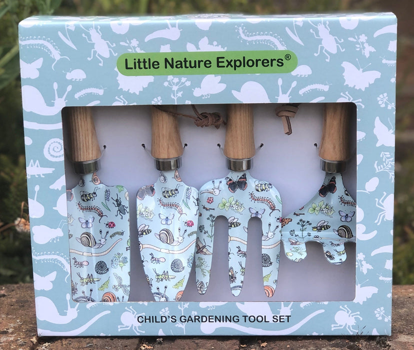 Little Nature Explorers Children's Garden Hand Tools Gift Set