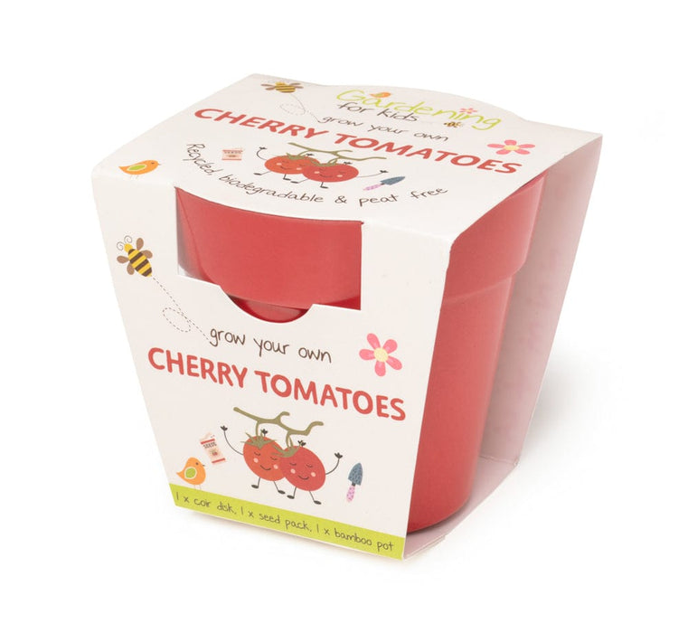 Cherry Tomato Growing Kit with Pot