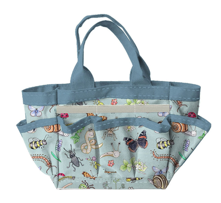 Little Nature Explorers Children's Blue Garden Tool Bag and Hand Tools Gift Set