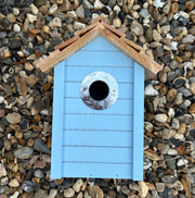 CJ Wildlife Beach Hut Nest Box - Blue