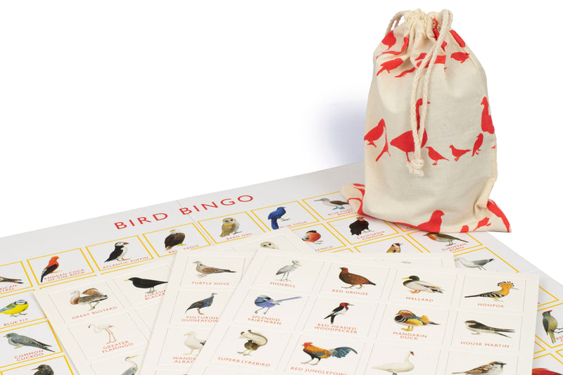 Gardening for Kids Bird Bingo