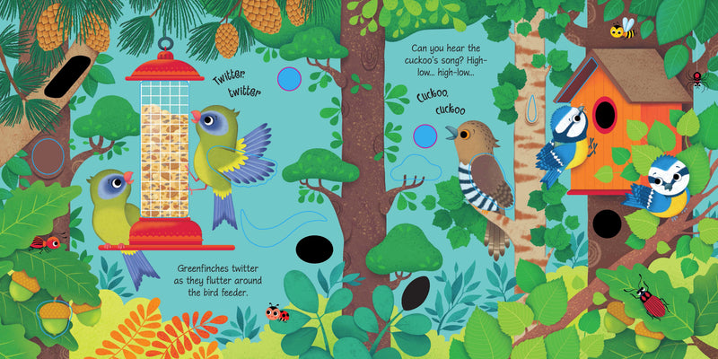 House of Marbles Bird Sounds Children's Nature Book