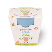 Gardening for Kids Blue Cress Growing Kit with Pot
