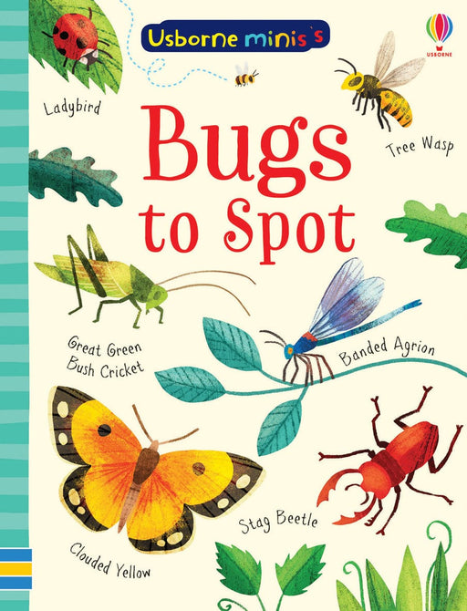 Bookspeed Bugs to Spot Usborne Minis Children's Nature Book