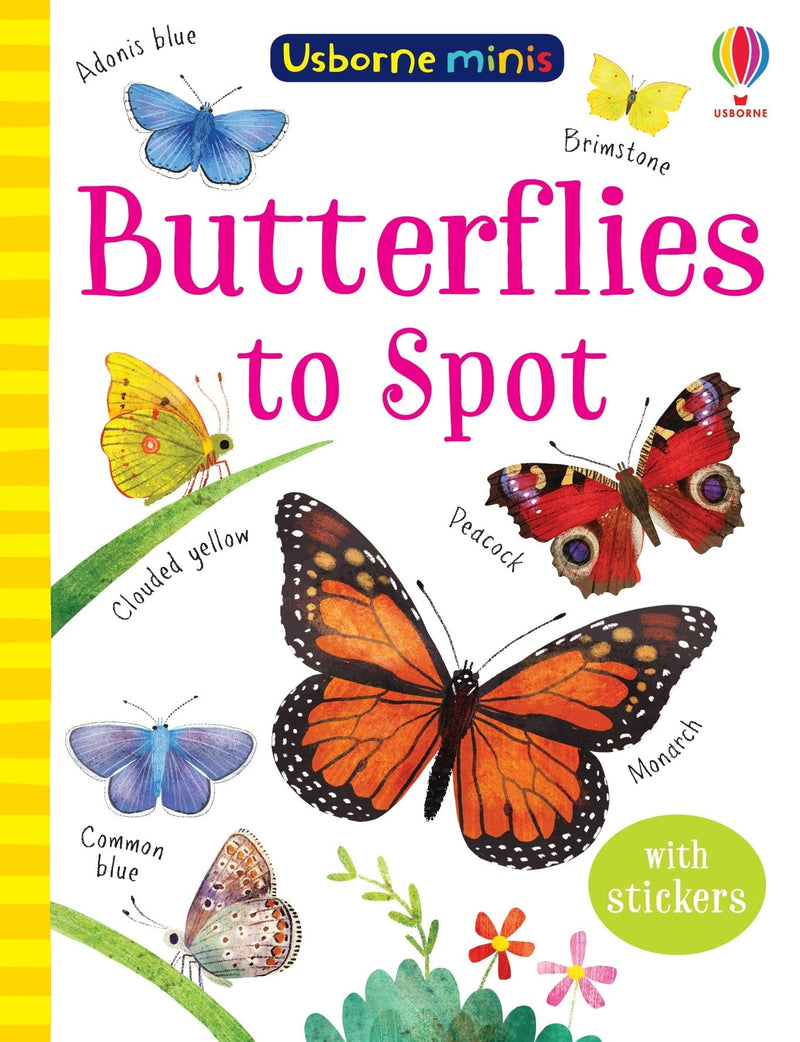 Bookspeed Butterflies to Spot - Usborne Mini Spotter Guide Children's Nature Book