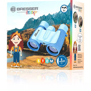 Bresser Children's 3x Magnification Blue Binoculars