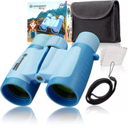 Bresser Children's 3x Magnification Blue Binoculars