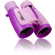Bresser Children's 3x Magnification Pink and Purple Binoculars