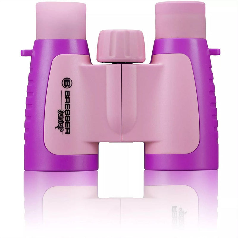 Bresser Children's 3x Magnification Pink and Purple Binoculars
