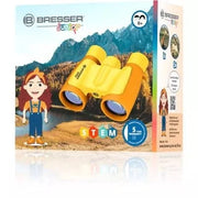 Bresser Children's 3x Magnification Yellow Binoculars