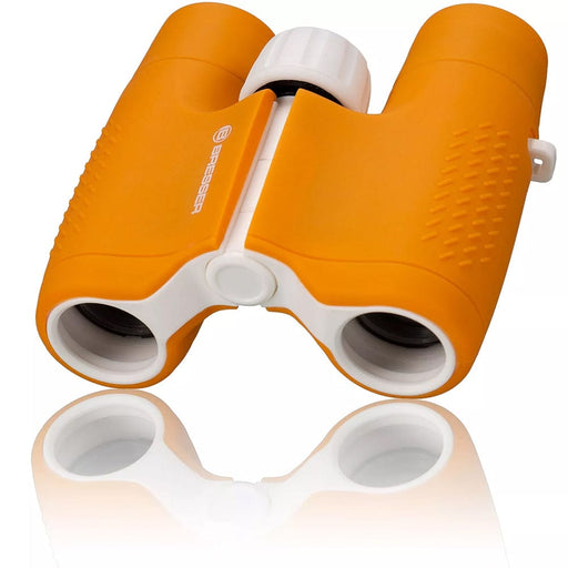 Bresser Children's 6x Magnification Orange Binoculars