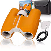 Bresser Children's 6x Magnification Orange Binoculars