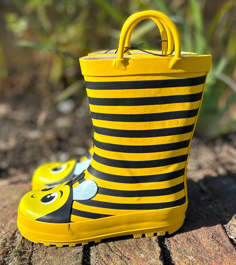 Fallen Fruits Children's Bee Character Wellies