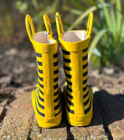 Fallen Fruits Children's Bee Character Wellies