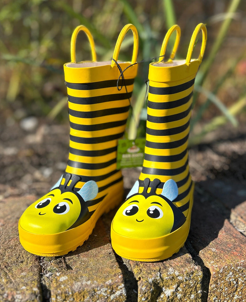 Fallen Fruits Children's Bee Character Wellies