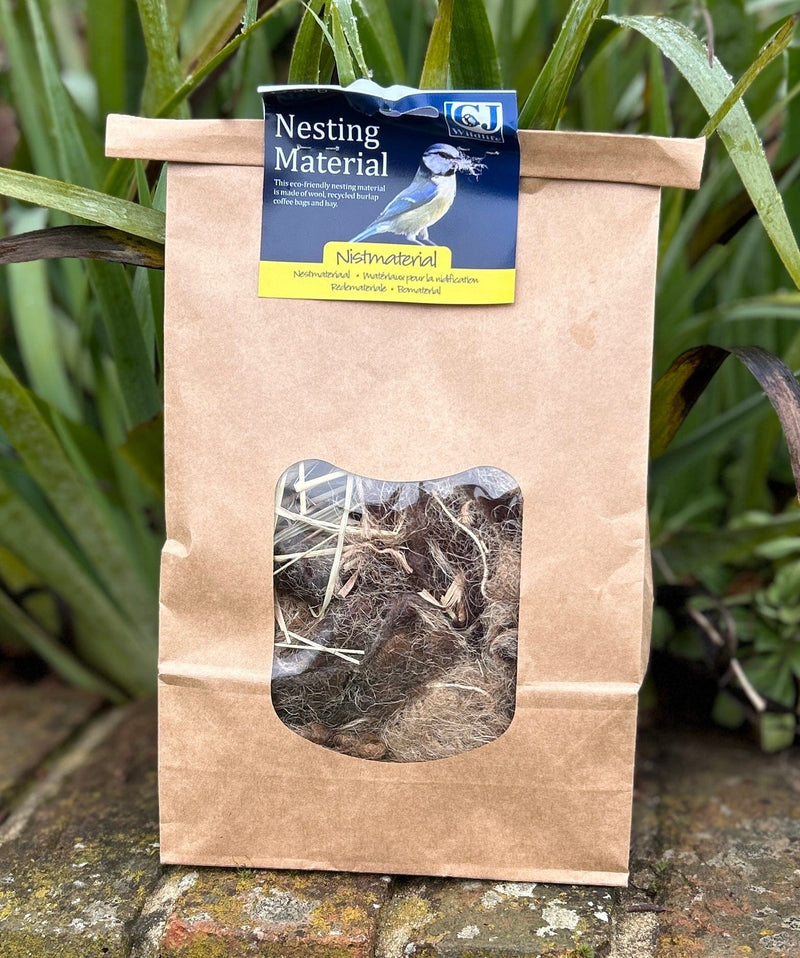 Fallen Fruits Children's Bird Nesting Wool and Fat Ball Dispenser Gift Set