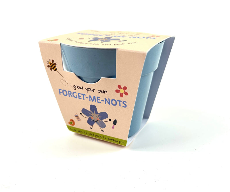 Gardening for Kids Children's Forget-me-nots Growing Kit with pot
