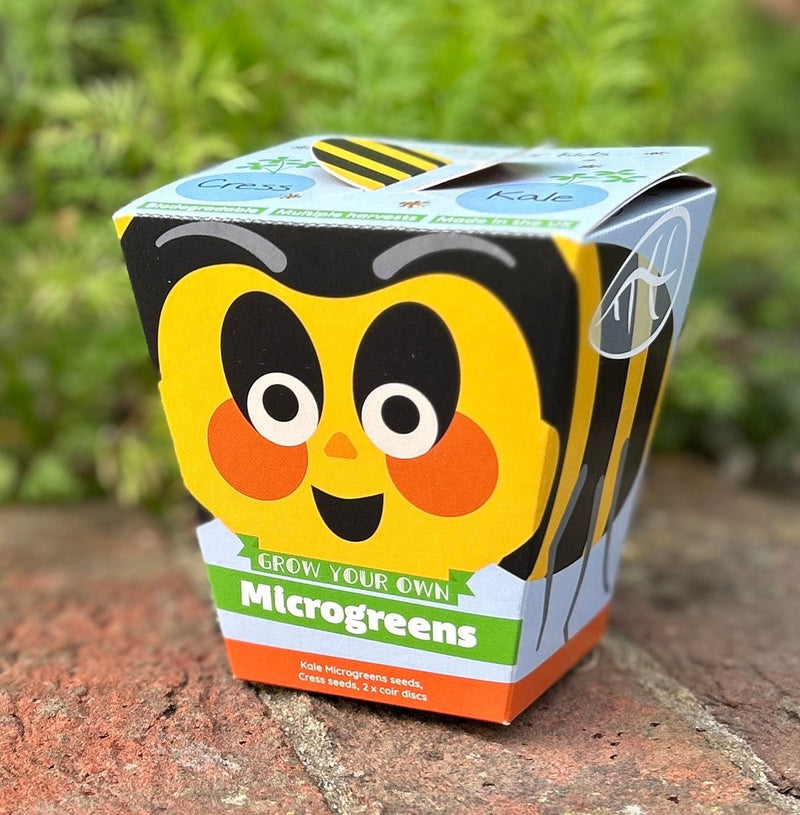Gardening for Kids Children's Microgreens Growing Kit - Kale