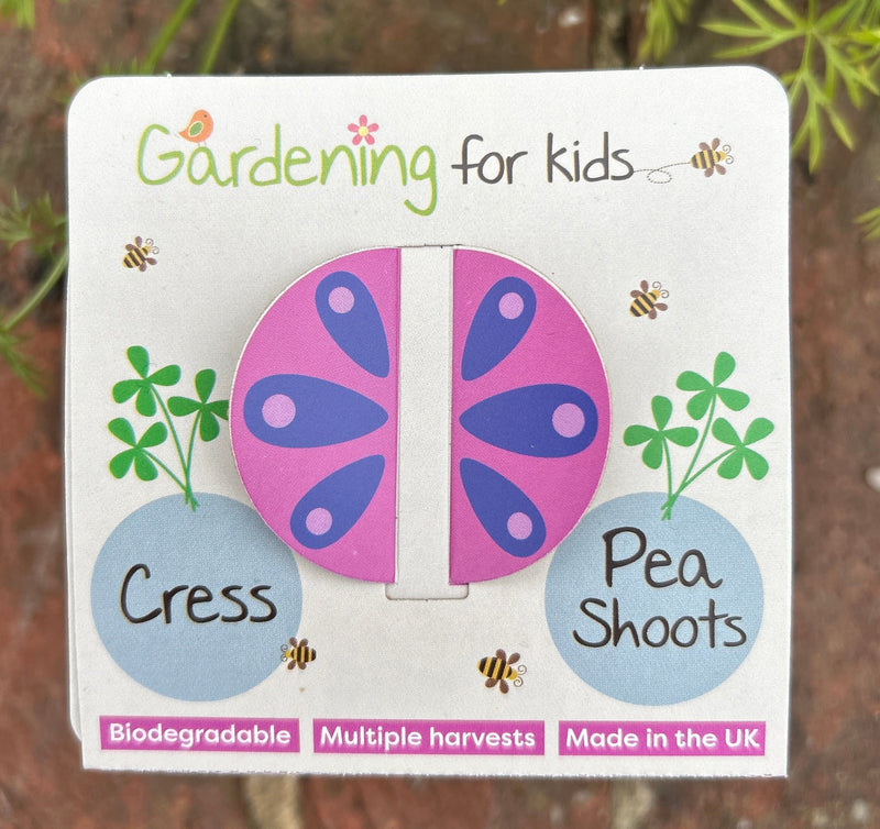 Gardening for Kids Children's Microgreens Growing Kit - Pea Shoots