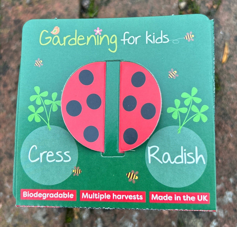 Gardening for Kids Children's Microgreens Growing Kit - Radish