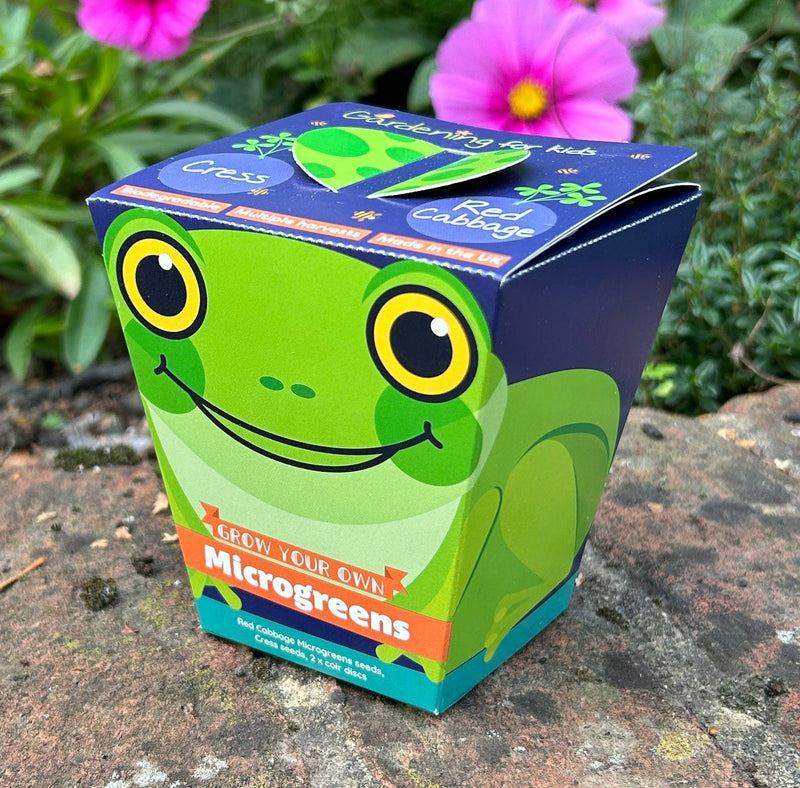 Gardening for Kids Children's Microgreens Growing Kit - Red Cabbage