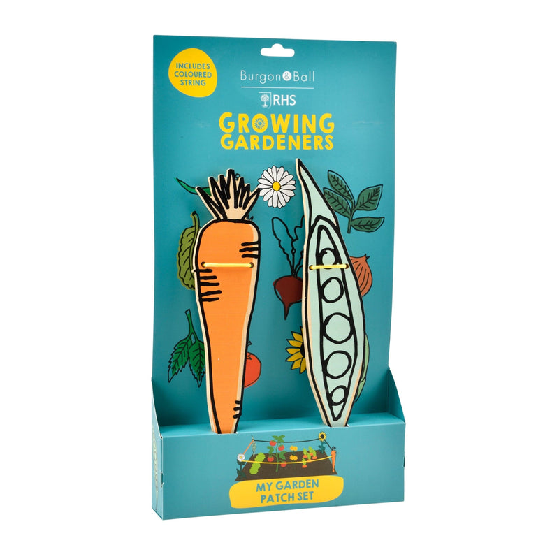Burgon and Ball Children's 'My Vegetable Garden Patch' Garden marker Set