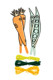 Burgon and Ball Children's 'My Vegetable Garden Patch' Garden marker Set