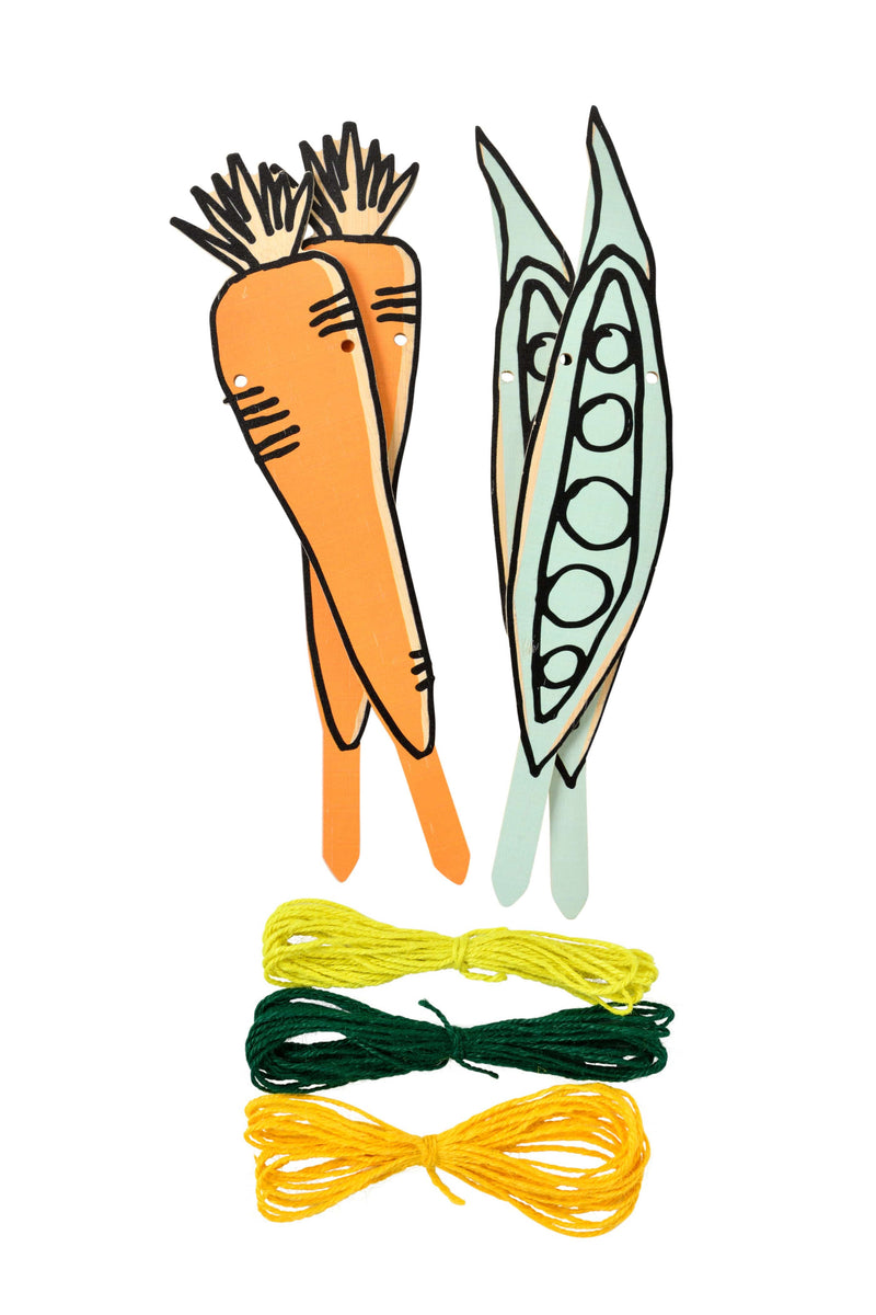 Burgon and Ball Children's 'My Vegetable Garden Patch' Garden marker Set