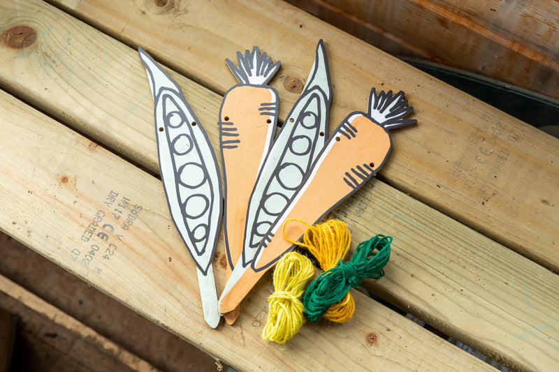 Burgon and Ball Children's 'My Vegetable Garden Patch' Garden marker Set