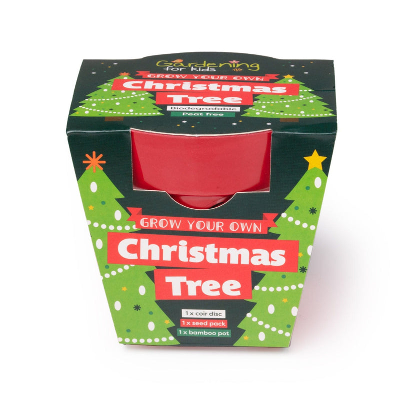 Gardening for Kids Christmas Tree Growing Kit with Pot