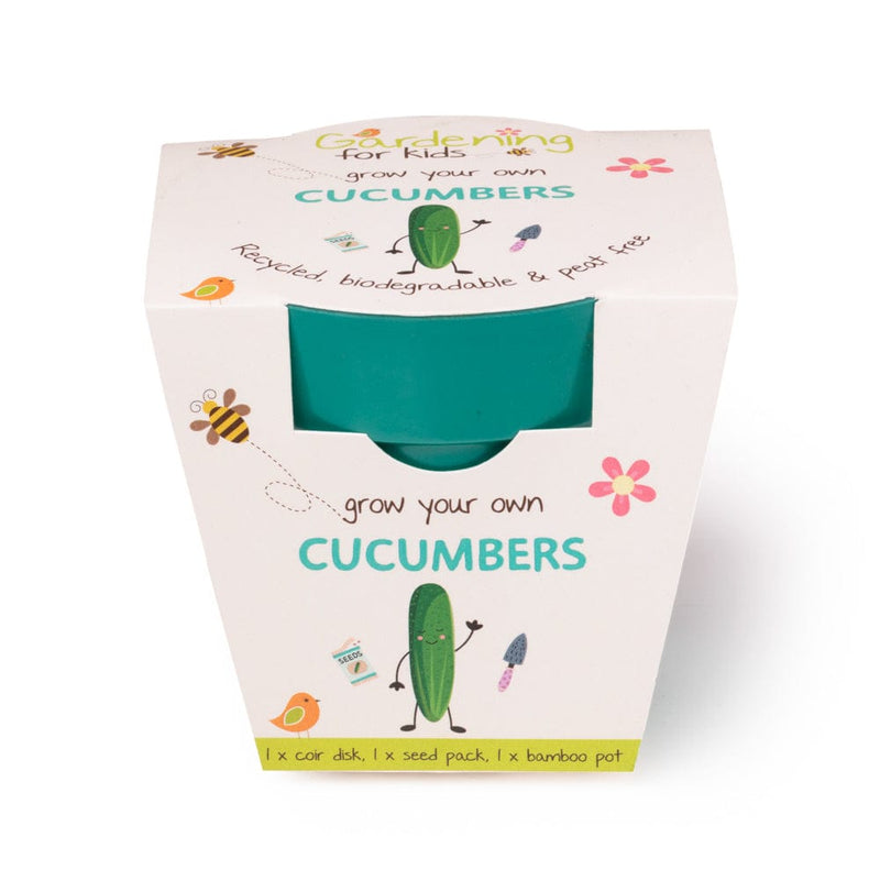 Gardening for Kids Cucumber Growing Kit with Pot