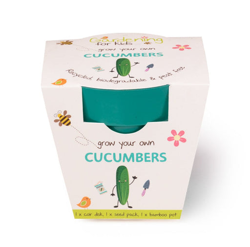 Gardening for Kids Cucumber Growing Kit with Pot