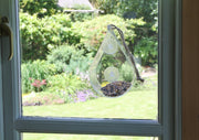 Wildlife World Dewdrop Clear Window or Hanging Bird Feeder