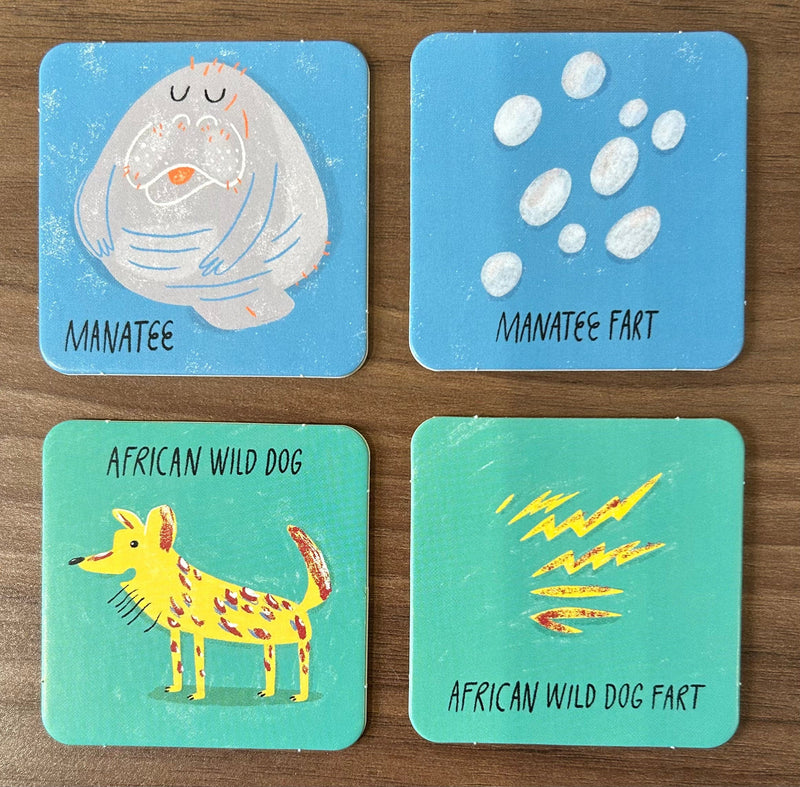 Bookspeed Did You Fart? Card Matching and Memory Game
