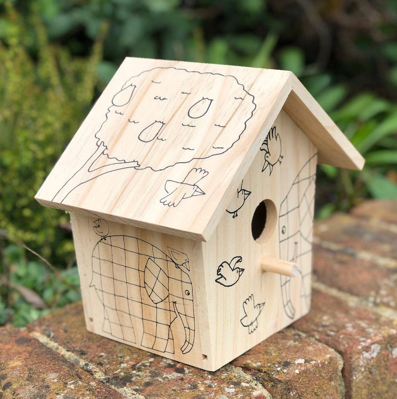 Robert Frederick Elmer the Elephant Paint Your Own Bird House