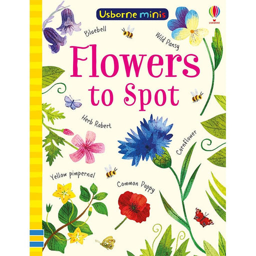 House of Marbles Flowers to Spot - Usborne Mini Children's Nature Book