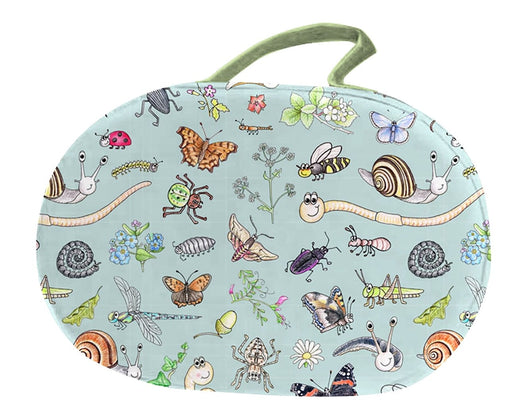 Gardening for Kids Green Little Nature Explorers Children's Garden Kneeler, Picnic Cushion, Seat Pad