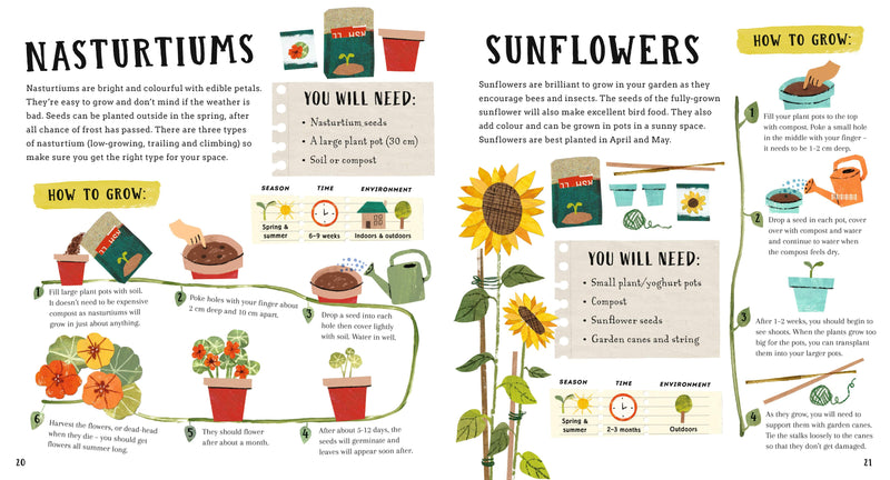 Bookspeed Growing Green -A First Book of Gardening