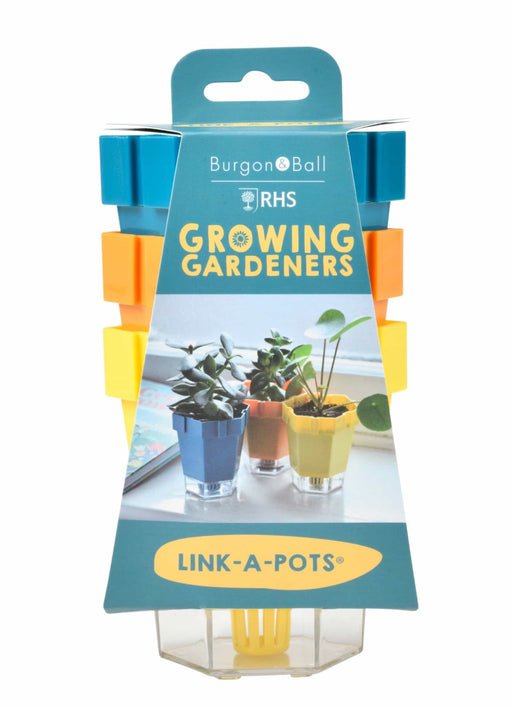 Burgon and Ball Link-A-Pots Plant Pots - Set of 3